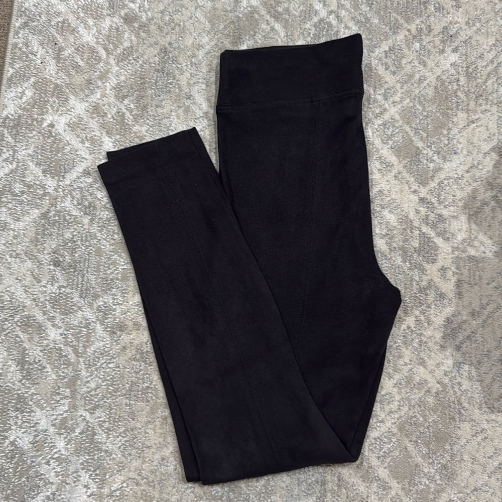 Brand new black suade leggings
